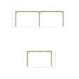 MA PERGOLA BOIS - Pergola bois - 8m x 4m - indépendante - sens profondeur - livraison comprise - vignette