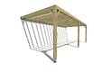 MA PERGOLA BOIS - Pergola bois - 8m x 3m - adossée - sens profondeur - livraison comprise - vignette