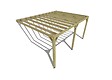 MA PERGOLA BOIS - Pergola bois - 5m x 4m - adossée - sens profondeur - livraison comprise - vignette