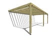 MA PERGOLA BOIS - Pergola bois - 8m x 4m - adossée - sens profondeur - livraison comprise - vignette