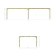 MA PERGOLA BOIS - Pergola bois - 10m x 4m - indépendante - sens largeur - livraison comprise - vignette