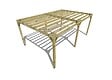 MA PERGOLA BOIS - Pergola bois - 6m x 4m - indépendante - sens largeur - livraison comprise - vignette
