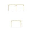 MA PERGOLA BOIS - Pergola bois - 6m x 4m - indépendante - sens largeur - livraison comprise - vignette