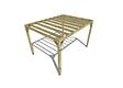 MA PERGOLA BOIS - Pergola bois - 4m x 3m - indépendante - sens profondeur - livraison comprise - vignette