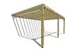 MA PERGOLA BOIS - Pergola bois - 6m x 4m - adossée - sens profondeur - livraison comprise - vignette