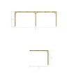 MA PERGOLA BOIS - Pergola bois - 7m x 3m - adossée - sens profondeur - livraison comprise - vignette