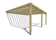 MA PERGOLA BOIS - Pergola bois - 6m x 5m - adossée - sens profondeur - livraison comprise - vignette