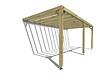MA PERGOLA BOIS - Pergola bois - 6m x 3m - adossée - sens profondeur - livraison comprise - vignette
