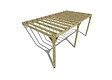MA PERGOLA BOIS - Pergola bois - 6m x 3m - adossée - sens profondeur - livraison comprise - vignette