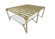 MA PERGOLA BOIS - Pergola bois - 6m x 5m - indépendante - sens profondeur - livraison comprise - vignette