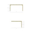 MA PERGOLA BOIS - Pergola bois - 5m x 4m - adossée - sens largeur - platelage bois - livraison comprise - vignette