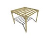 MA PERGOLA BOIS - Pergola bois - 3m x 3m - indépendante - sens largeur - livraison comprise - vignette