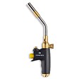 KEMPER - Chalumeau à gaz pour plomberie et soudobrasage 3,6 kW 2400 degrés 360 degrés piézo 2 bouteilles KEMAP PRO 750 ml KEMPER - vignette