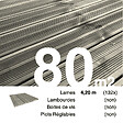 TERRASSEENBOIS - Planches de terrasse Pin autoclave Gris pour 80 m² • Longueur 4,2 m • Livraison gratuite - vignette