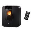 SANNOVER - Poêle à granulés Etanche Slim Astral 9,4 kW Noir Sannover - vignette