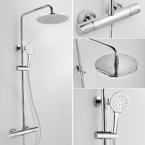 STANO - Colonne de douche thermostatique MANDA avec technologie KeepCool® - large