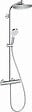HANSGROHE - Colonne de douche Crometta S 240 EcoSmart chrome HANSGROHE 27268000 avec mitigeur thermostatique - vignette