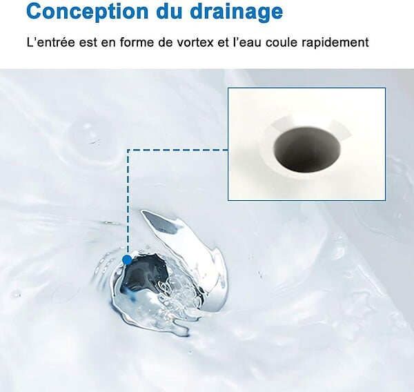 AICA SANITAIRE - AICA Ensemble de Meuble Double Vasque 120 cm Salle de Bain, Meuble sous lavabo suspendu,Fonction soft-close,4 pièces Noyer - large