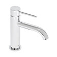 SWISS AQUA TECHNOLOGIES - Swiss Aqua Technologies Aurum mitigeur lavabo sur pied 16,5 cm, à levier, sans vidage, chrome brillant (SATBAUR271CR) - vignette