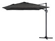 HABITAT ET JARDIN - Parasol de jardin déporté en aluminium "Sun 4" - 3 x 4 m - Noir - vignette