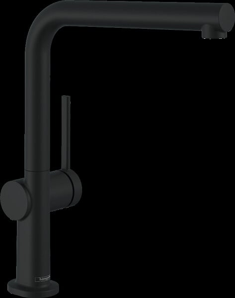 HANSGROHE - Mitigeur de cuisine HANSGROHE Talis M54 , 1 jet noir mat - 72840670 - large