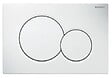 GEBERIT - Plaque de déclenchement blanche pour bâti-support Sigma01 - Sigma 01 Blanc alpin - vignette