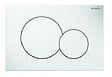 GEBERIT - Plaque de déclenchement blanche pour bâti-support Sigma01 - Sigma 01 Blanc alpin - vignette