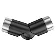 AICA SANITAIRE - Connecteur de main courante, inox 304, angle réglable, manchon de raccordement - AICA raccord de main courante Modèle FH-B - vignette