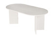 HABITAT ET JARDIN - Table à manger en bois "Sablin" - 180 x 89 x 75 cm - Bois Blanc - vignette