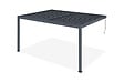 CAZEBOO - Cazeboo Pergola bioclimatique adossée PIANA 4x3 m aluminium gris - Lames orientables - vignette