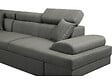 HABITAT ET JARDIN - Canapé d'angle "Sophia luxe" - 265 x 190.5 x 80/91 cm - Gris - Angle droit - vignette