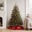 VIDAXL - vidaXL Ensemble de boules de Noël 100 pcs 3/4/6 cm Rouge - vignette