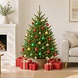 VIDAXL - Boules de Noël 100 pcs Rouge/Doré/Vert - vignette