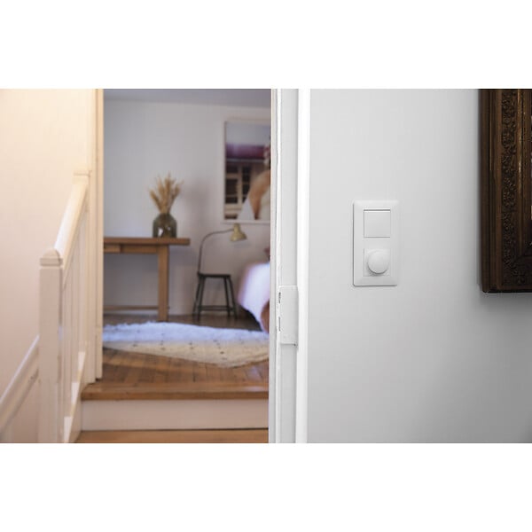 ZENITECH - Lot de 2 variateurs rotatifs compatibles LED - Blanc - Artezo - Zenitech - large