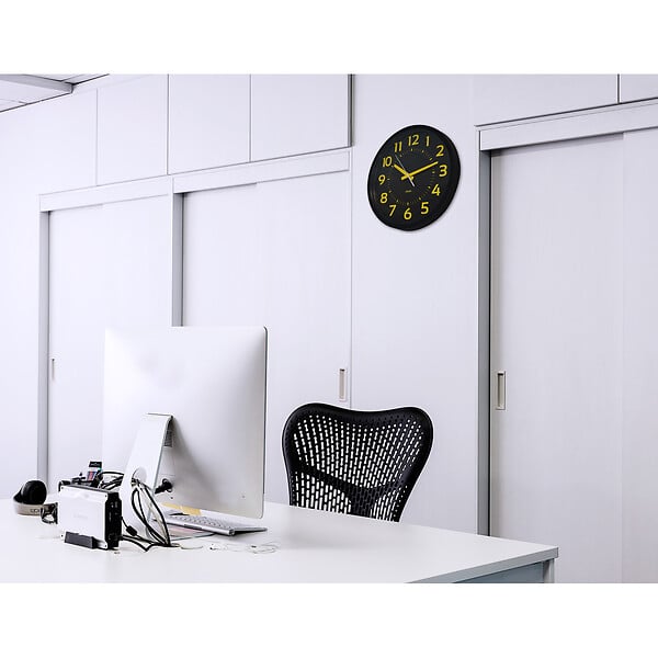 ORIUM - Horloge contraste silencieuse Ø40cm - Orium - large
