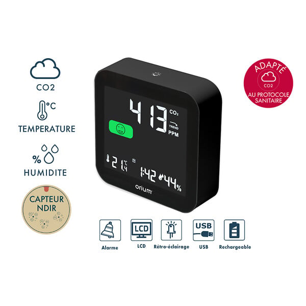 ORIUM - Capteur de CO2 Quaelis 14 - Orium - large