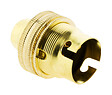 ZENITECH - Lot de 2 douilles B22 laiton bague borne de terre - double - Zenitech - vignette