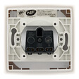 TAMARIS - Interrupteur va-et-vient encastrable IP44 - Zenitech - vignette