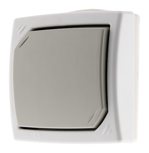 TAMARIS - Interrupteur va-et-vient encastrable IP44 - Zenitech - large