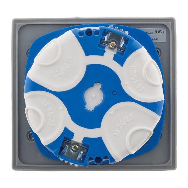 ZENITECH - Prise de sol 16A Schuko alu brossé - IP44 + boîte installation - Zenitech - large