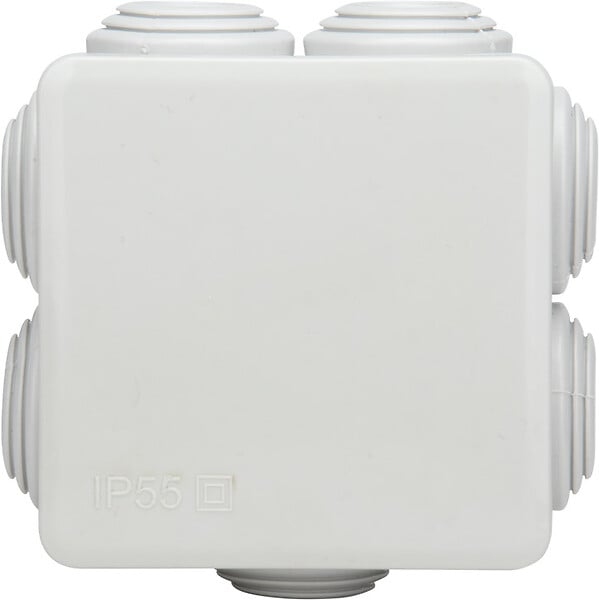 ZENITECH - Boîte de dérivation IP55 60x60x40mm - Blanc - Zenitech - large
