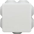 ZENITECH - Boîte de dérivation IP55 60x60x40mm - Blanc - Zenitech - vignette