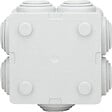 ZENITECH - Boîte de dérivation IP55 60x60x40mm - Blanc - Zenitech - vignette