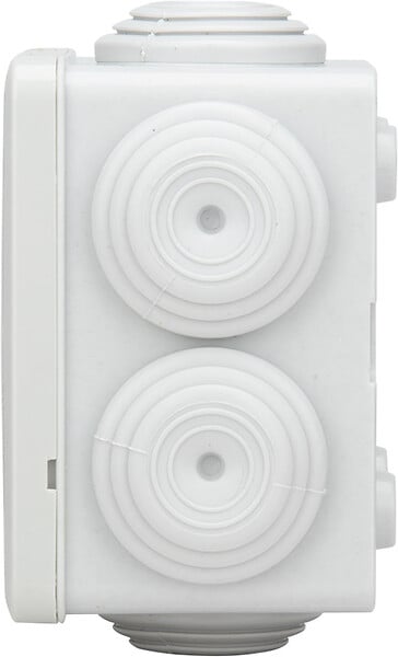 ZENITECH - Boîte de dérivation IP55 60x60x40mm - Blanc - Zenitech - large