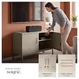 TECTAKE - Buffet taupe - vignette