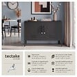 TECTAKE - Buffet noir - vignette