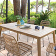 HESPERIDE - Table de jardin rectangulaire "Tiwi" 8 places en acacia - vignette