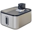 PAWHUT - Fontaine à eau pour chat 5L filtration 3 étapes charge USB câble + nombreux accessoires inclus acier inox - vignette