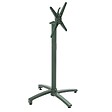 OVIALA - Pied pour table inclinable 108 cm en aluminium vert foncé Klipo - Klipo - vignette