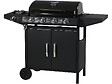 HABITAT ET JARDIN - Barbecue gaz "Festa 5" - 5 brûleurs dont 1 latéral - 12.9 Kw- Noir - vignette